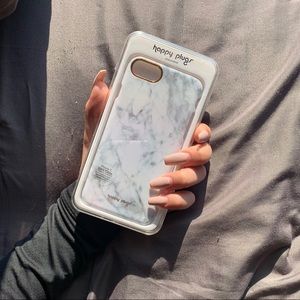 iPhone 7 Slim Case - Marbel and Gold Design